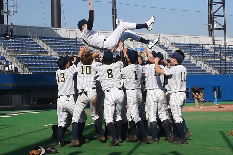 本校野球部が『第44回 秋季東京都専門学校軟式野球大会』で優勝の快挙！！