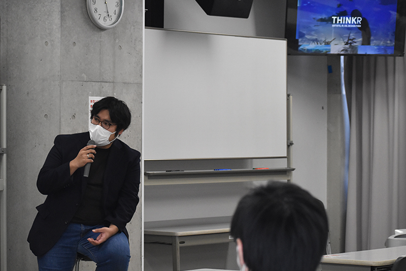 te'resaやカンザキイオリのMVなど最先端の映像制作に携わる卒業生・廣田佑介さんが来校！