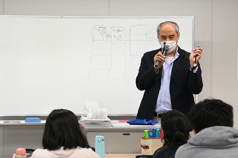 作画監督として多くのアニメ作品に携わっている本田辰雄さん（ディオメディア所属）が直接指導。