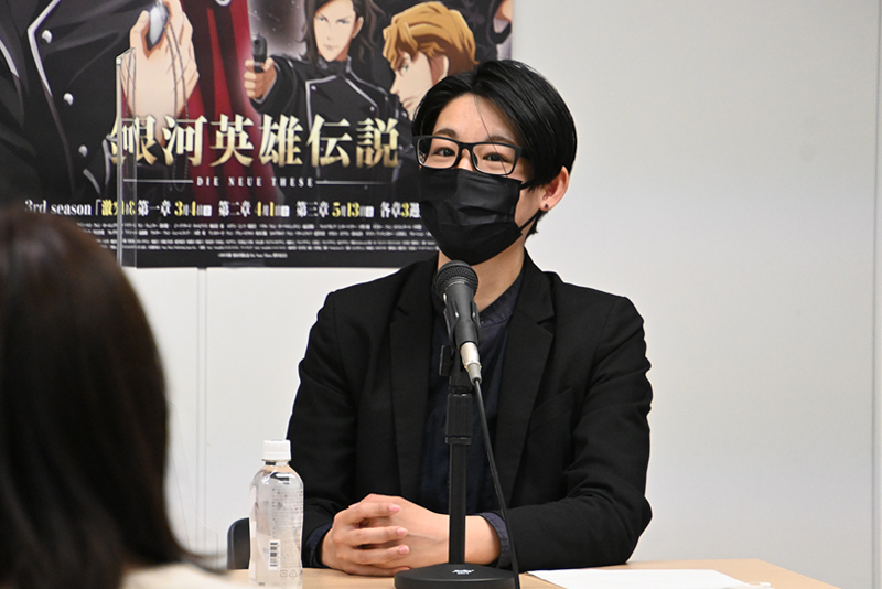 本校卒業生でもある磯部真彩アニメーションプロデューサー。