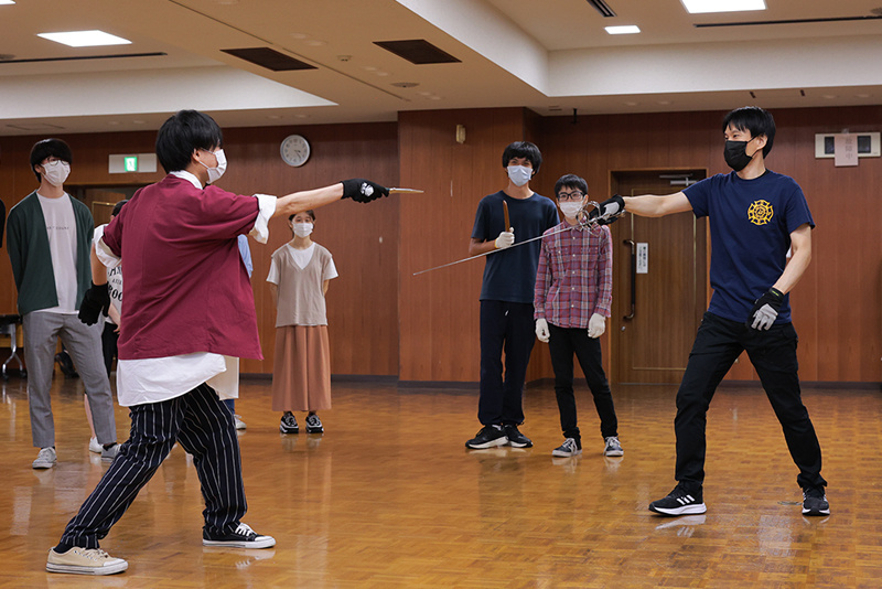 短剣による戦い方も。どのような武器をキャラクターに持たせるか...発想の幅が広がったのでは？