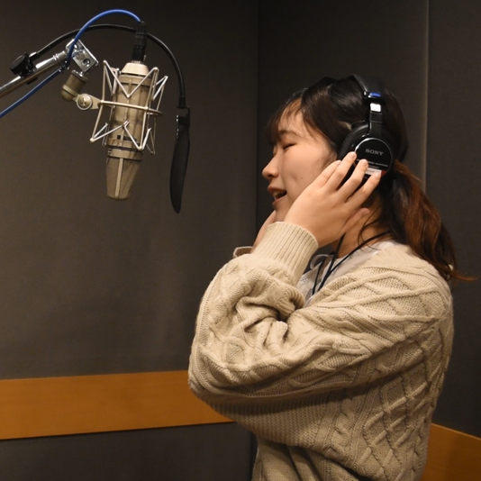 【アニメ×声優×音響３学科共同】アニメ作品の歌唱シーンをレコーディング！