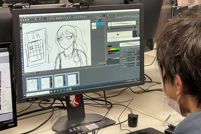 新規導入したデジタル絵コンテツール「Toon Boom Storyboard Pro」に注目！