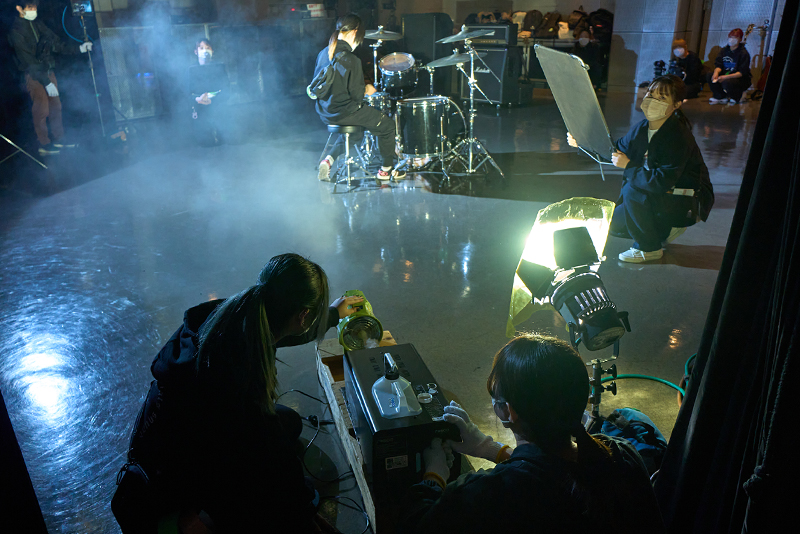 スモークマシンも大活躍!