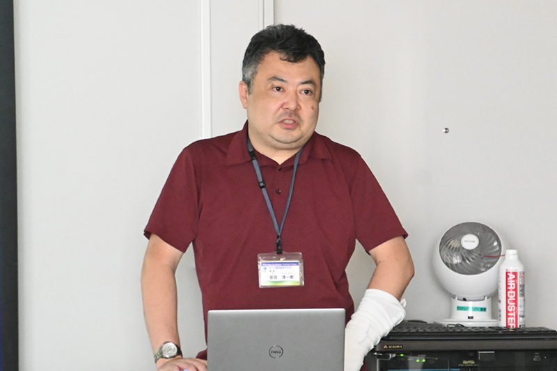 （株）プロダクション・アイジーの安芸淳一郎さんによる授業です