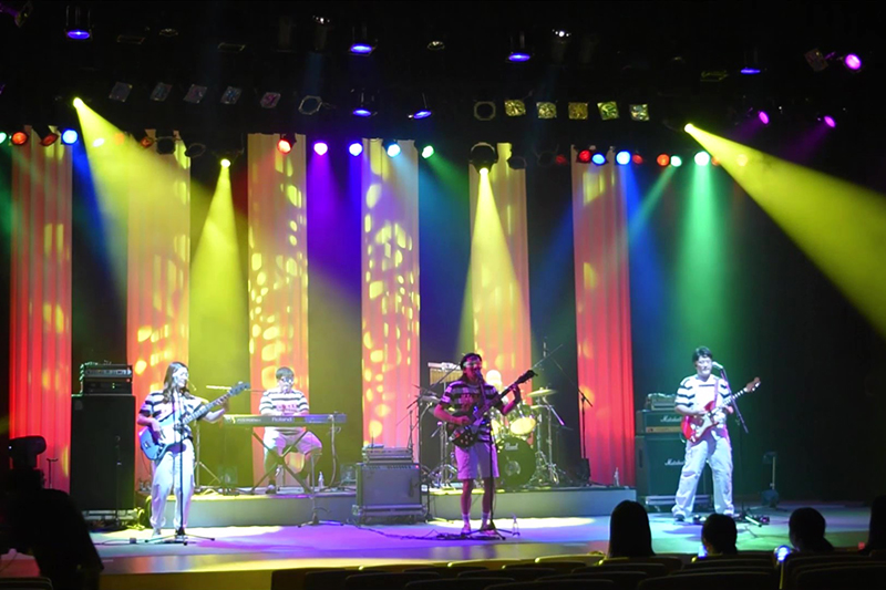 4学科合同ライブ実習を実施！今年もバンド・よこわけズさんが出演されました