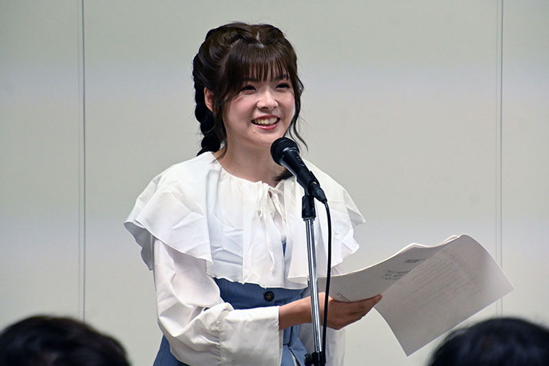 ゲスト声優の須田裕莉香さん