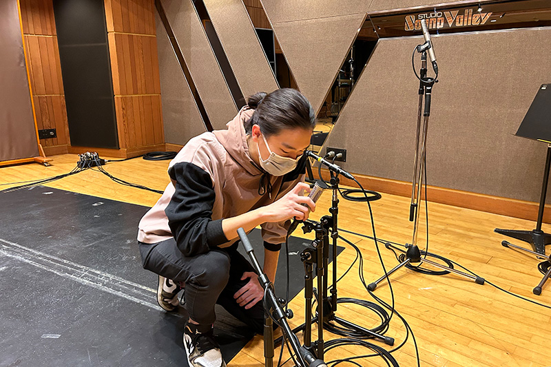 マイクテスト中