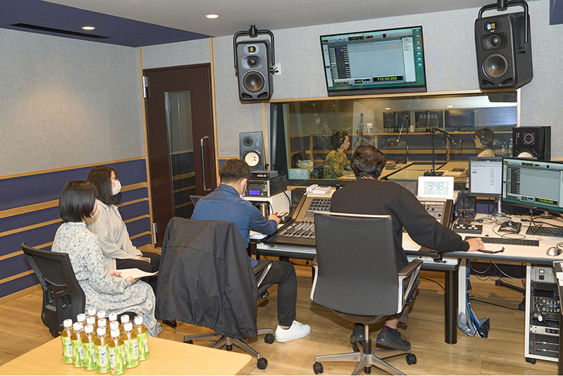 ラジオCMの収録を行いました!