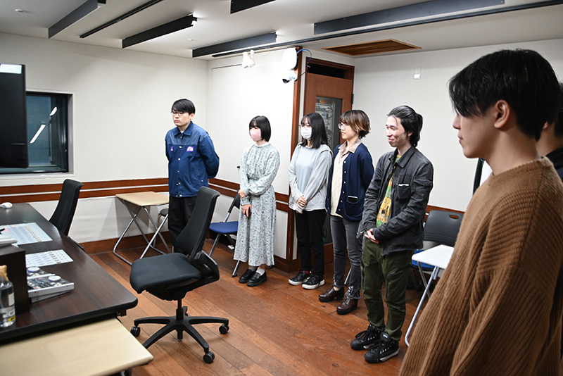 TOKYO FMのスタジオを案内していただきました