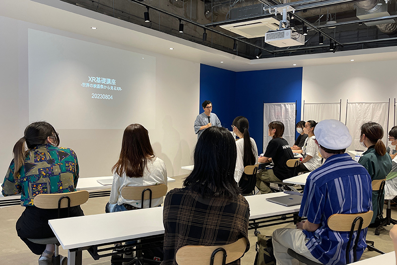 XRコンテンツについての講義「XR基礎講座~世界の映像祭から見るXR~」からスタート!