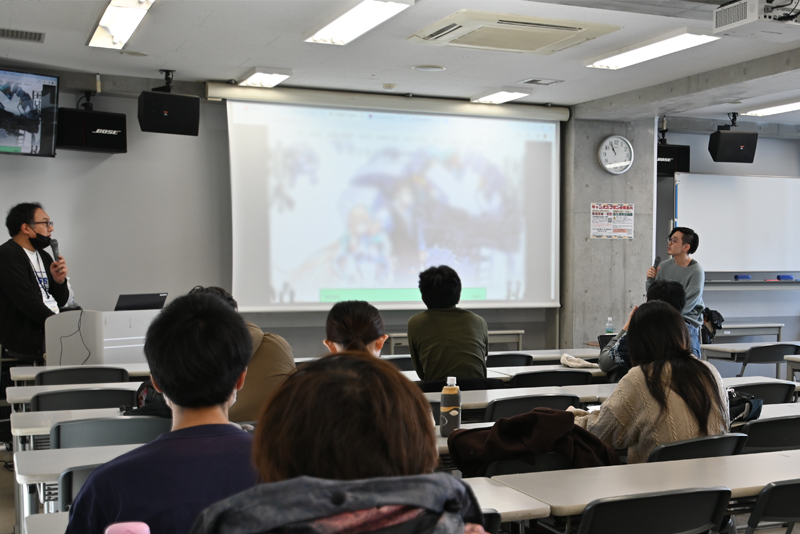 アニメ『アンデッドアンラック』の撮影監督・サイトウタカオさんによる「特別講座」を実施！