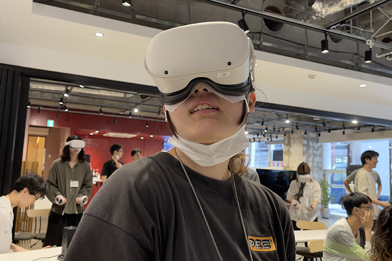 XRに特化した国際映画祭「Beyond The Frame Festival 2023」にて本校作品を発表！