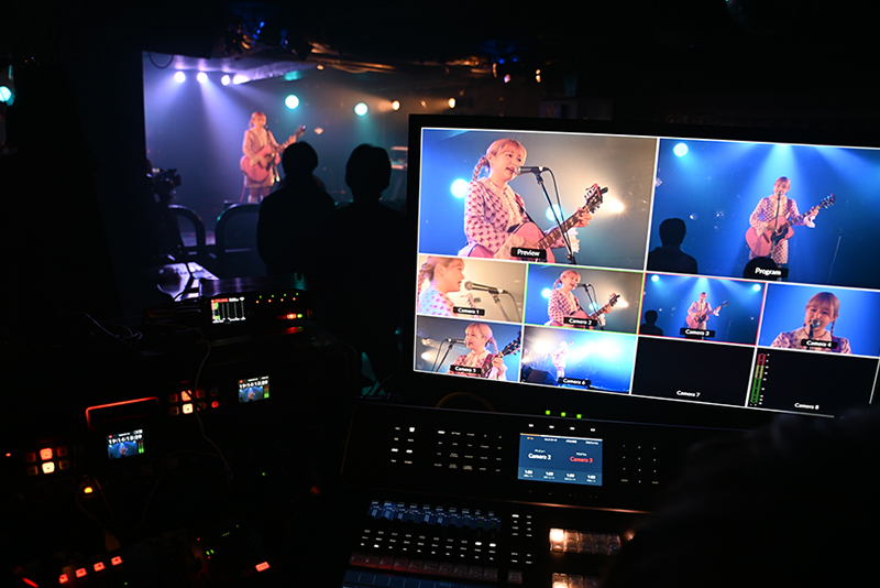 下北沢CLUB 251で開催したプロモーション映像科のライブイベント「TRACE FEAST vol.22」