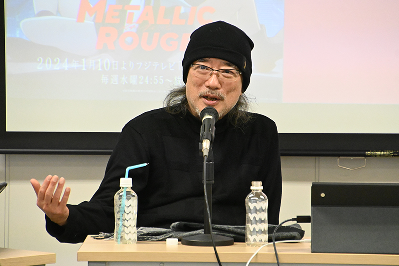 総監修・シリーズ構成をつとめた出渕裕さん（本科講師）