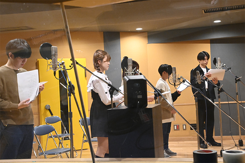 東放学園×リフの惑星コラボ企画！6つの楽曲から生まれたヴォイスドラマの収録現場を公開！
