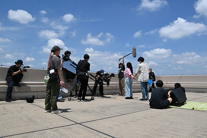 プロの現場さながらの映画撮影！ゾンビ短編映画『パンデミック』のロケを実施