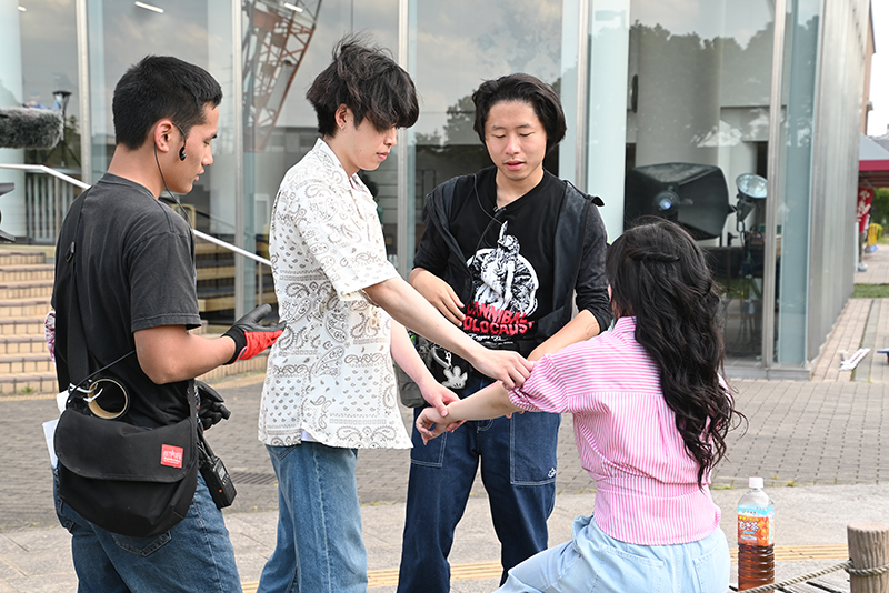 プロの現場さながらの映画撮影！ゾンビ短編映画『パンデミック』のロケを実施