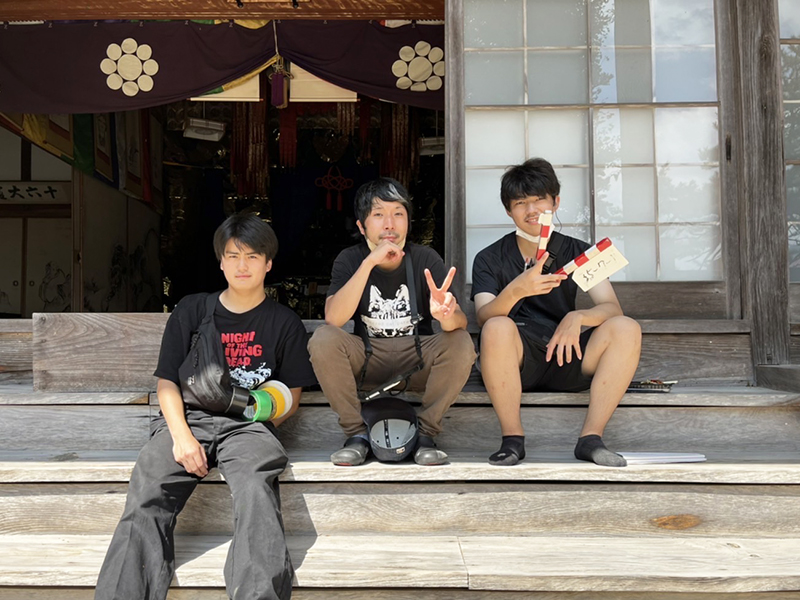 本作の脚本家で、助監督としてもロケに参加した西 貴人OB(08年度卒)と