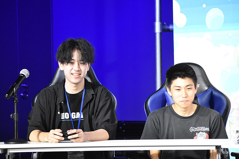 プレイヤーも学生たち。初心者経験者関係なく、大いに盛り上がりました！