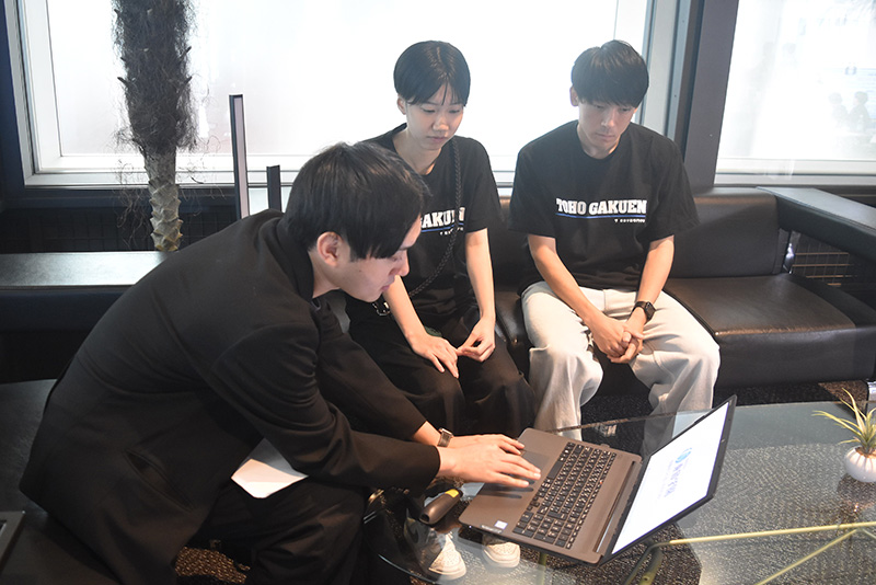 本番前に打ち合わせ