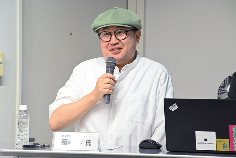 CGディレクターの篠崎 亨さん（90年度卒）