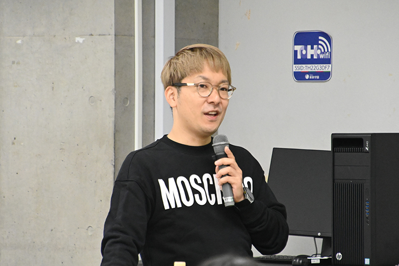 田中潤一朗さん（04年度卒）をお迎えして、アニメビジネスについてうかがいました！