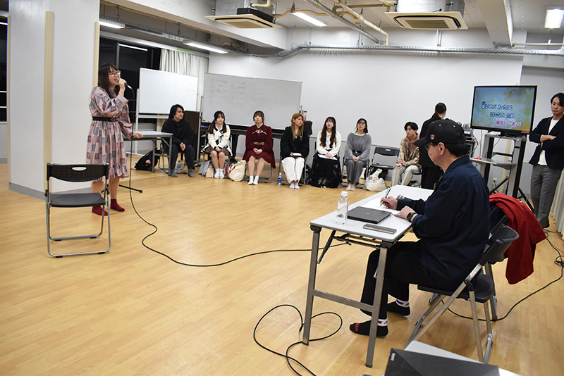 「声優アーティストゼミ」で模擬オーディションを実施！