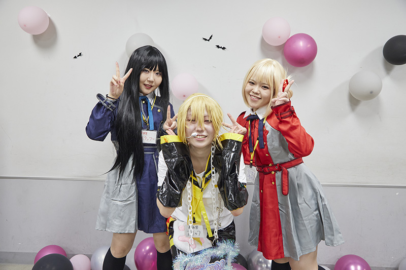 コスプレをする学生もたくさん！