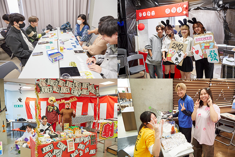 エンタメや“ものづくり”の雰囲気あふれる学園祭に、会場は大盛り上がりでした！