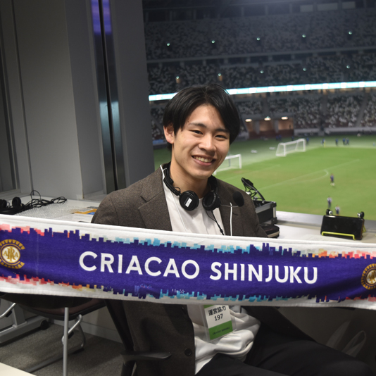 『JFL第28節 クリアソン新宿 vs アトレチコ鈴鹿＠国立競技場』でスタジアムアナウンス＆視覚障がい者向け音声ガイドを担当