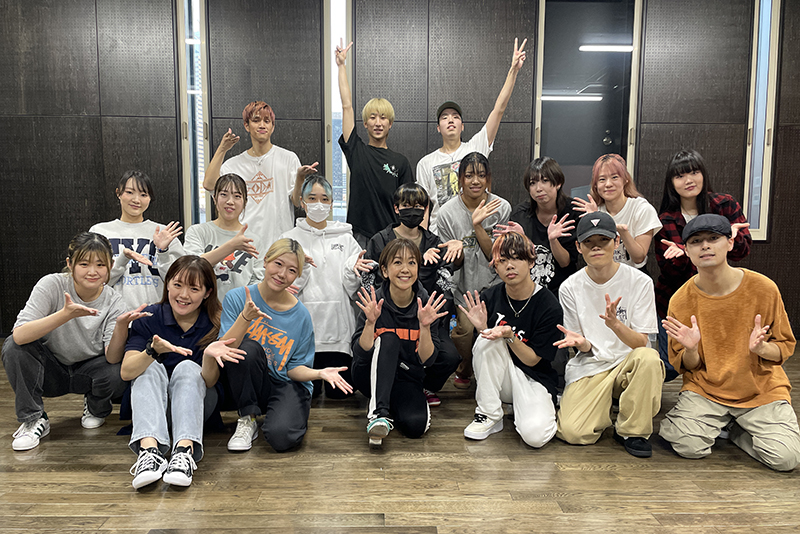 レッスン終了後、tonさんとの集合写真！