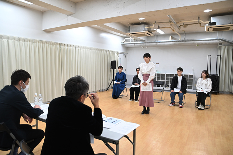 伝統ある声優プロダクション・賢プロダクションによる「学内オーディション」を実施しました！