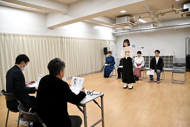 伝統ある声優プロダクション・賢プロダクションによる「学内オーディション」を実施しました！