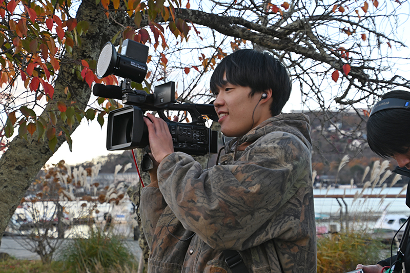 2泊3日の撮影合宿で山中湖の魅力を伝える番組を制作！