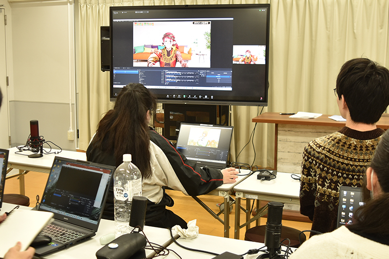 「VTuberプレイゼミ」の様子