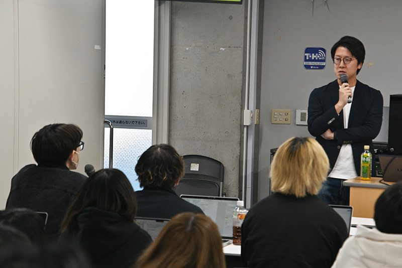 学生からの質問にも一つひとつ丁寧に答えていただきました！