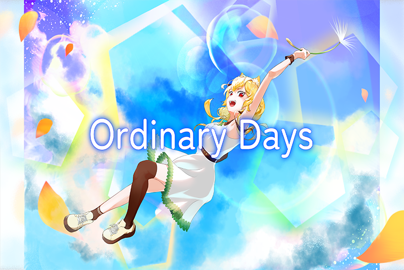 バーチャル在校生・夢猫楽恋のオリジナル曲『Ordeinary Days』に注目！