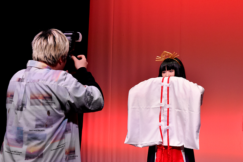 配信クリエイター科でキャラクターになりきり撮影会「コスプレ入門」を開催