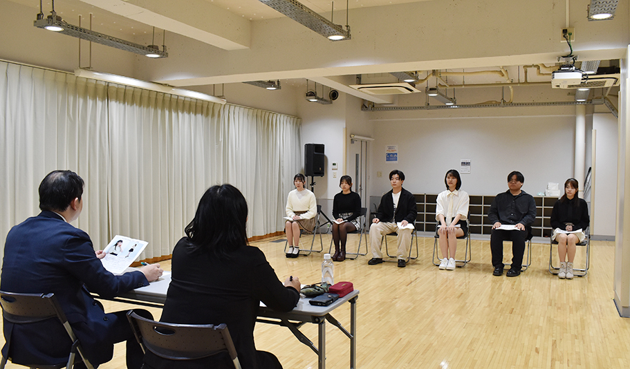 声優プロダクション 81プロデュースによる「学内オーディション」が実施されました！