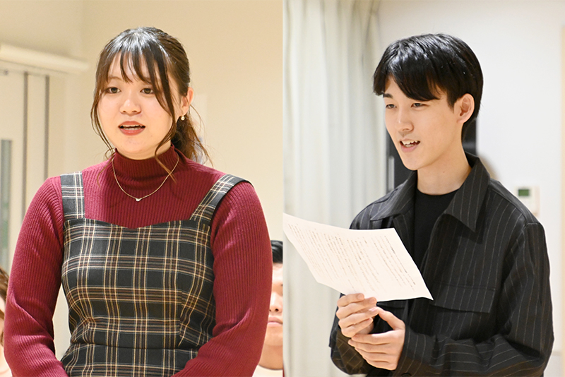 緊張しながらも貴重な経験とチャンスになりました