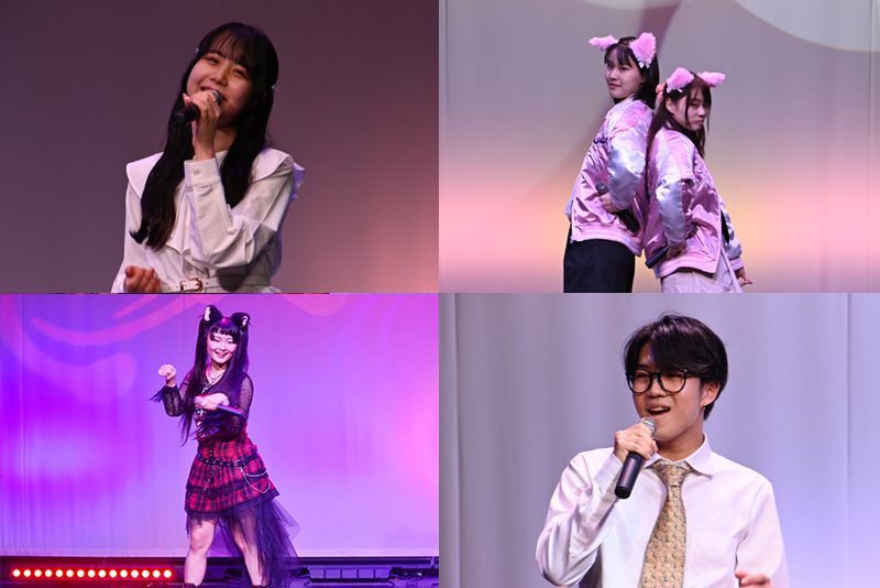 dreaming cats、東放レボリューションによる歌唱ライブも行いました！