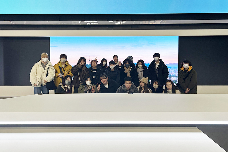 韓国のテレビ局を見学！東放学園専門学校の海外研修旅行