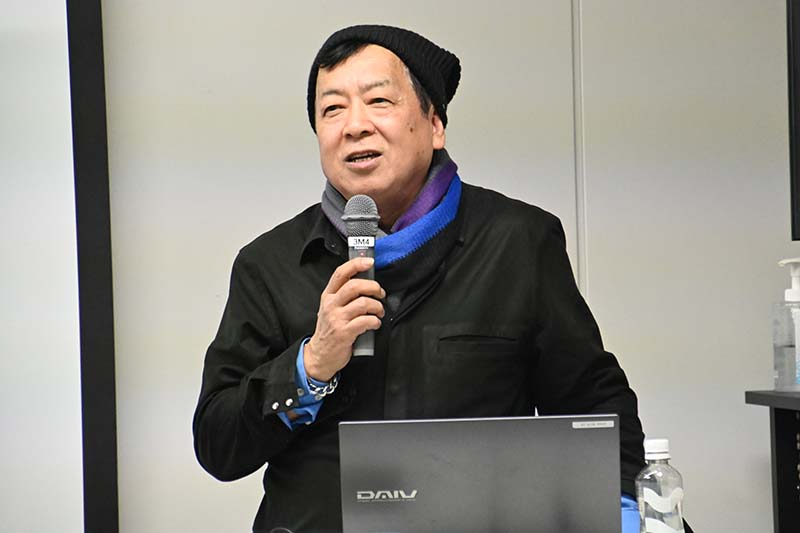 （株）ゆめ太カンパニーのアニメーター・山口聰さん。