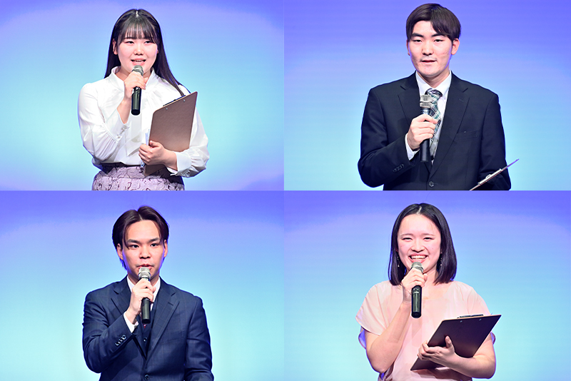 熱意がこもったパフォーマンスで自己PR！