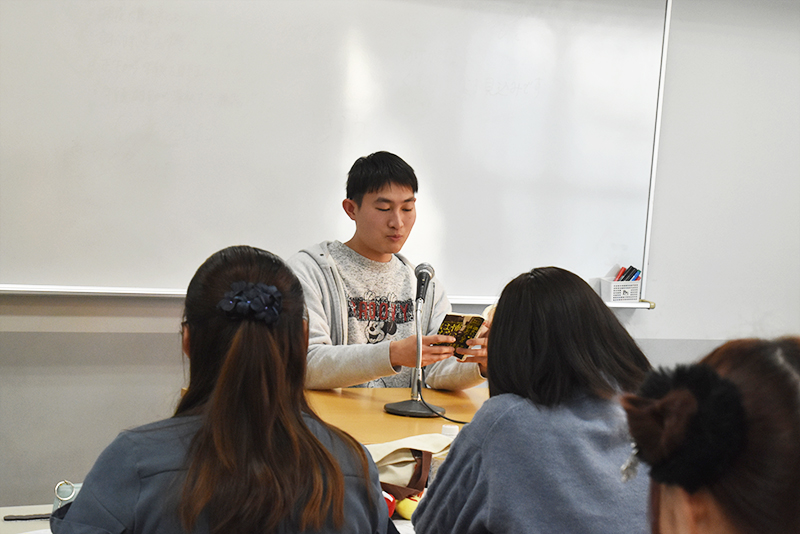 アナウンス科の2年生による「読み語り朗読発表会」を行いました！