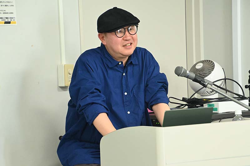 アニメ『劇場版ハイキュー!! ゴミ捨て場の決戦』のCGディレクター・篠崎亨さんが来校！