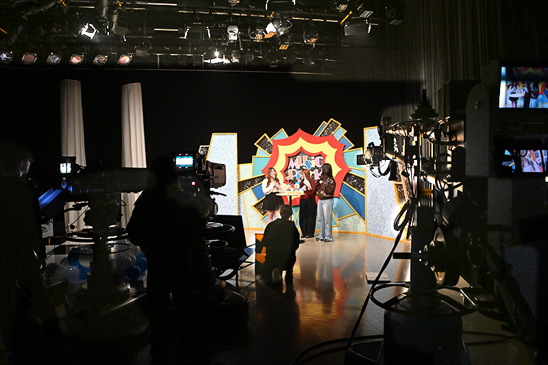 「スタジオ番組制作」で音楽番組を収録！