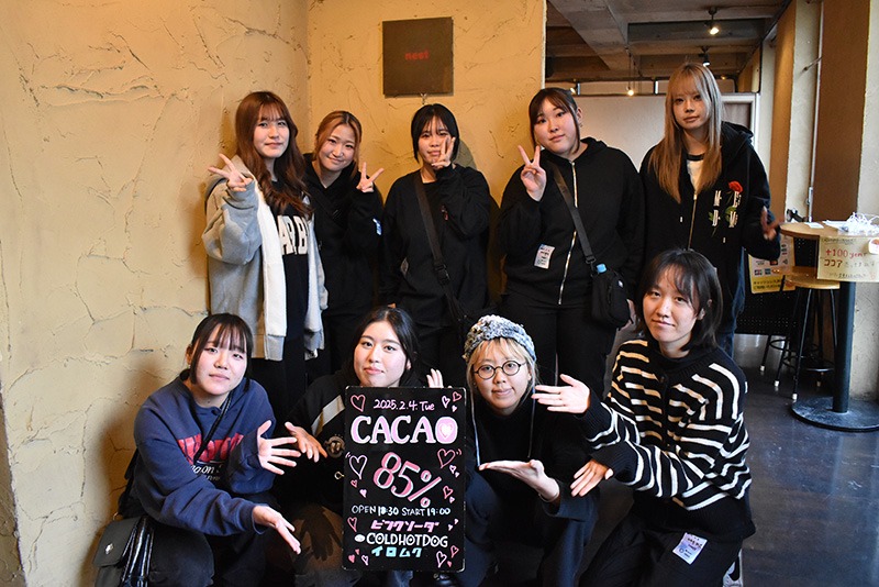 Spotify O-nestにて音響芸術科1年生「ライブ制作実習」を開催！