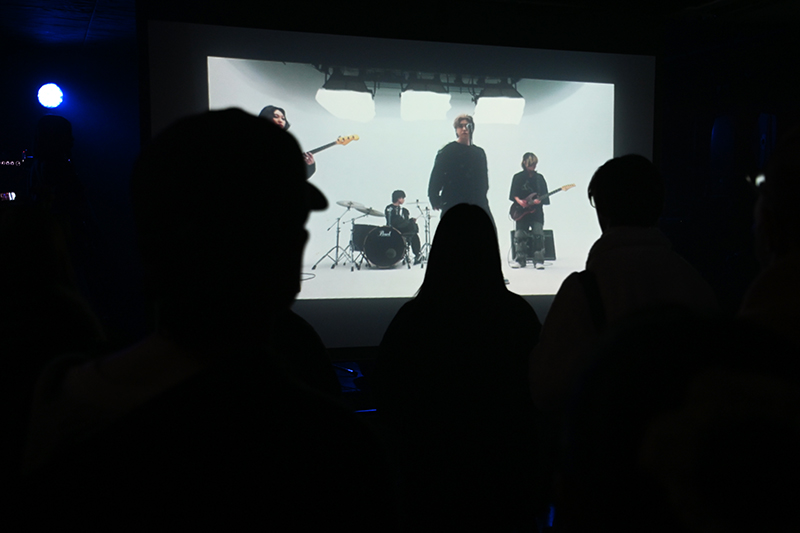 本番前にはプロモーション映像科が制作したMVを上映しました